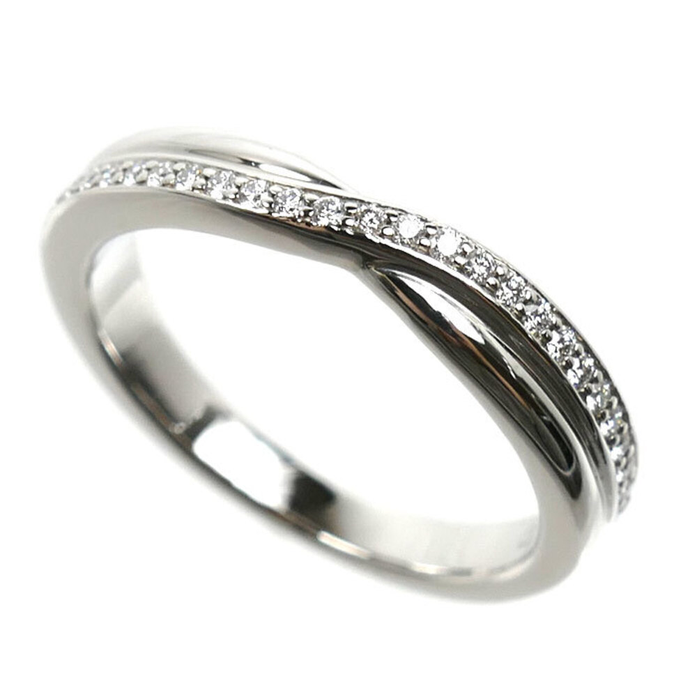 HARRY WINSTON Silver Diamond Ring